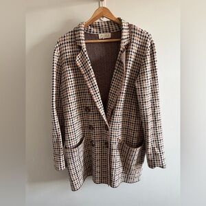 Houndstooth Women's Blazer